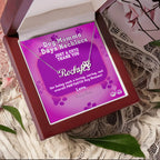 Celebrate Dog Momma Days™ any day of the year with our personalized necklace featuring your favorite pet name and a paw