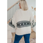 Our Don’t Waver Fringe Detail Sweater is the perfect piece to add a touch of style any outfit. Crafted from soft