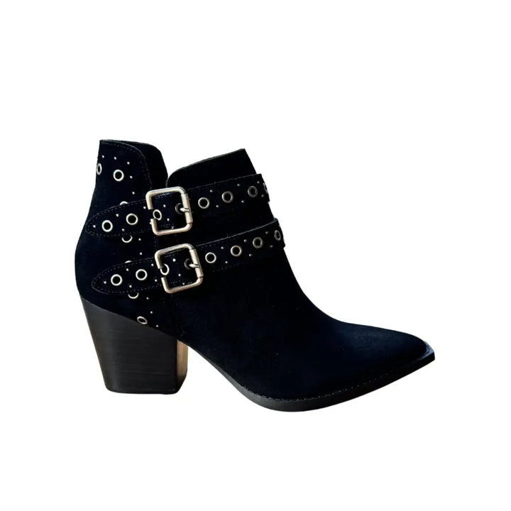 Elsa Leather Ankle Boot in Black – Timeless and Chic - Shoes