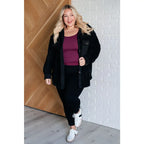 Fantastic in Fleece Jacket Black