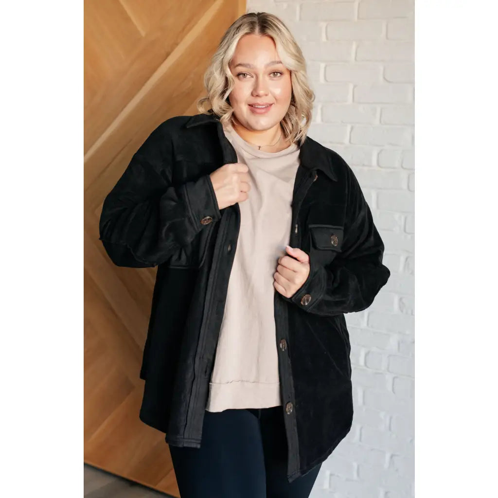 Fantastic in Fleece Jacket Black