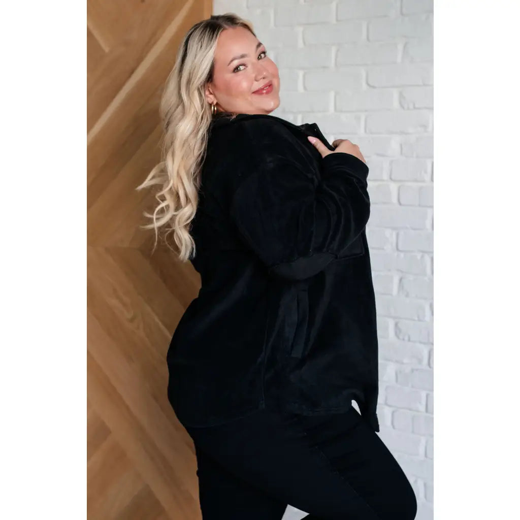 Fantastic in Fleece Jacket Black