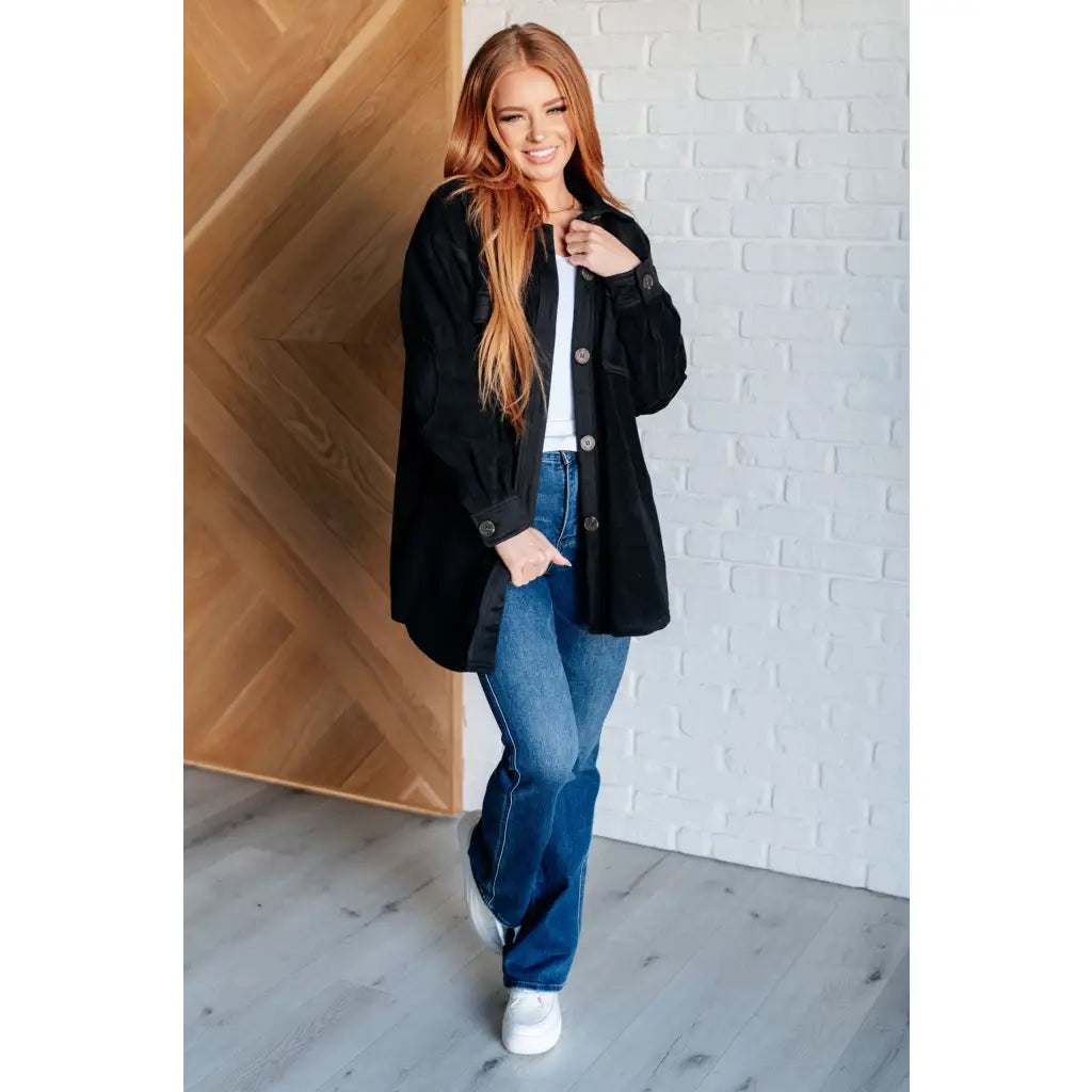 Fantastic in Fleece Jacket Black