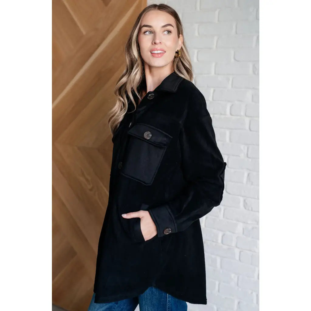 Fantastic in Fleece Jacket Black