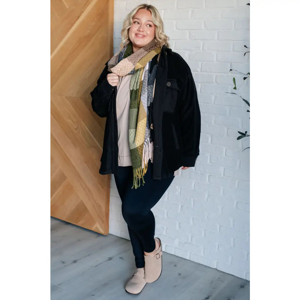 Fantastic in Fleece Jacket Black