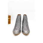 Fiera Booties in Pewter Glitter