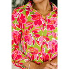 Shop this floral collared mini dress with high stretch fabric and pockets. Chic polished available in standard & plus