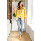 Pieces like our Hard To Miss Shacket In Mustard are hard to come by so make sure snag it while you can! Made