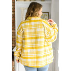 Pieces like our Hard To Miss Shacket In Mustard are hard to come by so make sure snag it while you can! Made