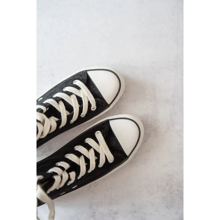 Hunky Dory Black Velvet Sneakers – Sweet Roo Bou LLC