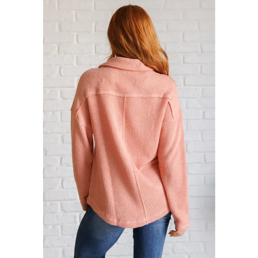 Our If You Want Forever Ribbed Knit Pullover is the perfect mix of comfort and relaxed fashion. With details like drop