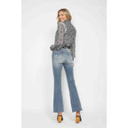 Judy Blue Tummy Control Bootcut Jeans flatter all shapes including curvy and plus sizes with embroidered pockets