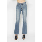 Judy Blue Tummy Control Bootcut Jeans flatter all shapes including curvy and plus sizes with embroidered pockets