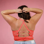 Juliette is our best selling bralette! Sexy comfortable and perfect to pair with all sorts of outfits!! Super stretchy