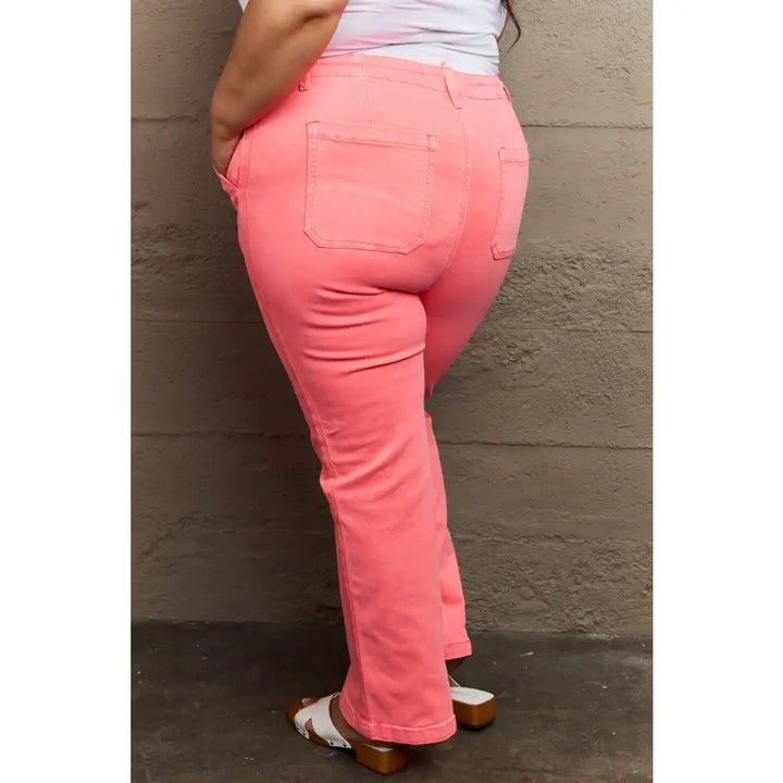 Kenya Twill Accent Coral RISEN Jeans