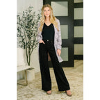 Lavender ivory tweed midi blazer with an oversized fit. A polished plus size friendly layer for elevated everyday looks.