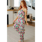 Achieve party perfect vibes every time you slip into our Life of the Party Floral Jumpsuit. With its bold floral