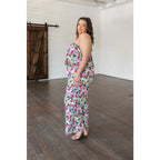 Achieve party perfect vibes every time you slip into our Life of the Party Floral Jumpsuit. With its bold floral