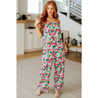 Achieve party perfect vibes every time you slip into our Life of the Party Floral Jumpsuit. With its bold floral