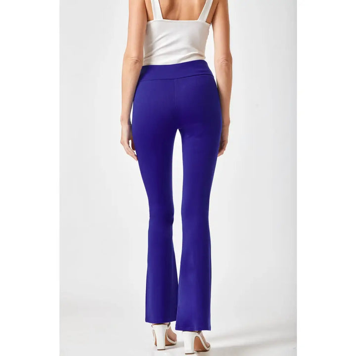 Magic Flare Pants in Eleven Colors - French Royal / Small