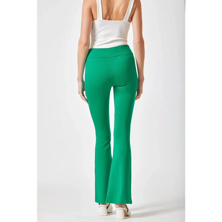 Magic Flare Pants in Eleven Colors - Kelly Green / Small