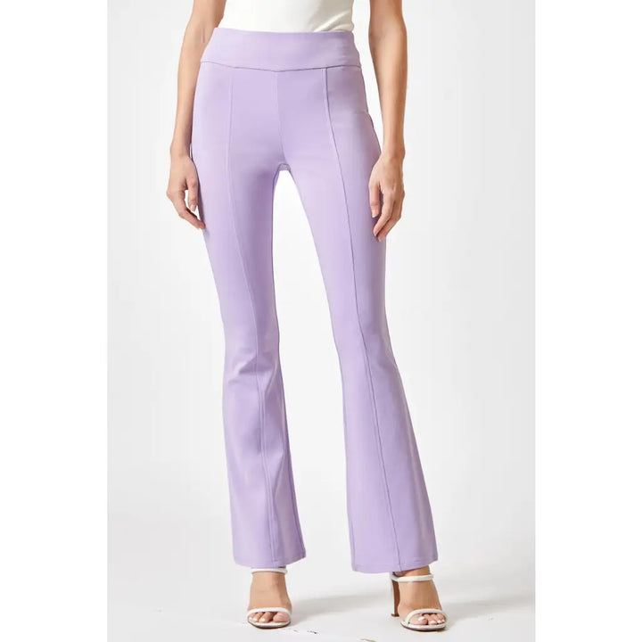 Magic Flare Pants in Eleven Colors - Lavender / Small