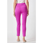 Our Magic Skinny Pants feature a high rise slim fit in ponte knit for flattering silhouette. The stretchy pull-on