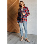 Makes Sense Plaid Button Up