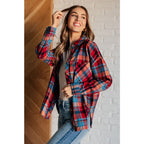 Makes Sense Plaid Button Up