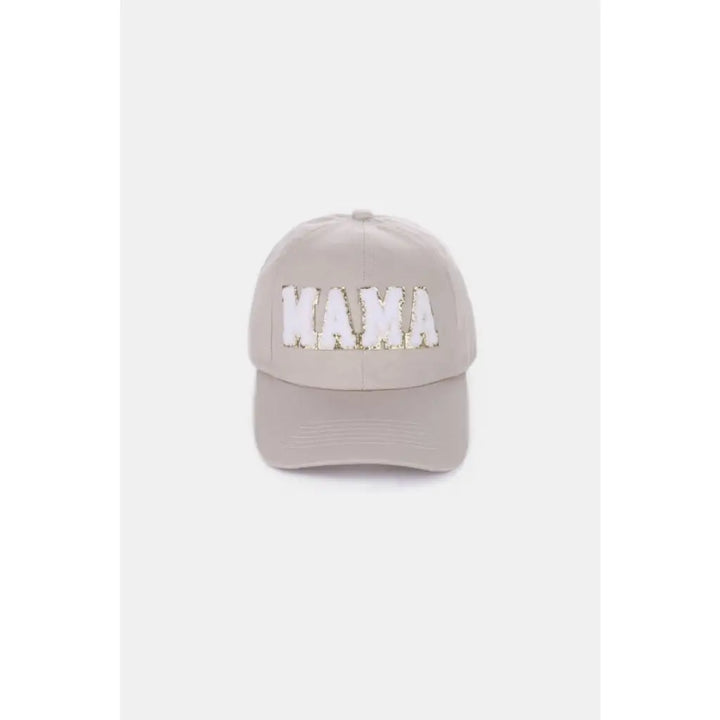 MAMA Chenille Patch Baseball Cap – Trendy Cozy and Full