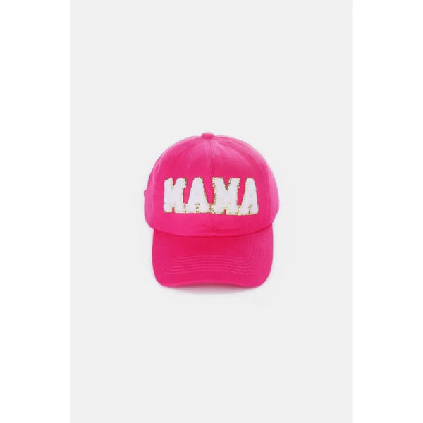 MAMA Chenille Patch Baseball Cap – Trendy Cozy and Full