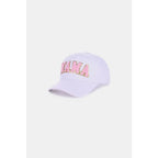 Stay stylish with the MAMA Chenille Patch Baseball Cap featuring a cozy chenille patch and adjustable fit. Perfect