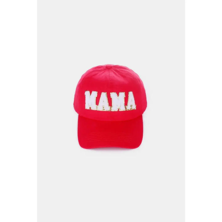 MAMA Chenille Patch Baseball Cap – Trendy Cozy and Full