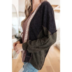 Look cozy and stylish in our Mixed Emotions Leopard Lined Hoodie. Enjoy the comfort of soft knit fabric dolman sleeves