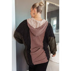 Look cozy and stylish in our Mixed Emotions Leopard Lined Hoodie. Enjoy the comfort of soft knit fabric dolman sleeves