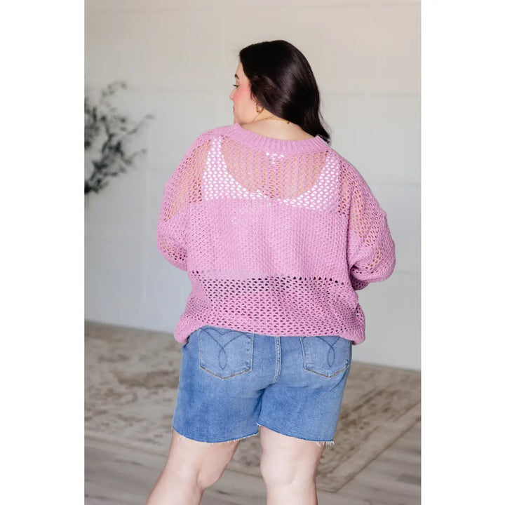 My Latest Love Loose Knit Sweater - Womens