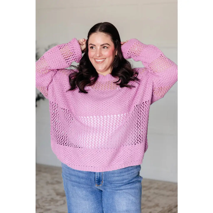 My Latest Love Loose Knit Sweater - Womens