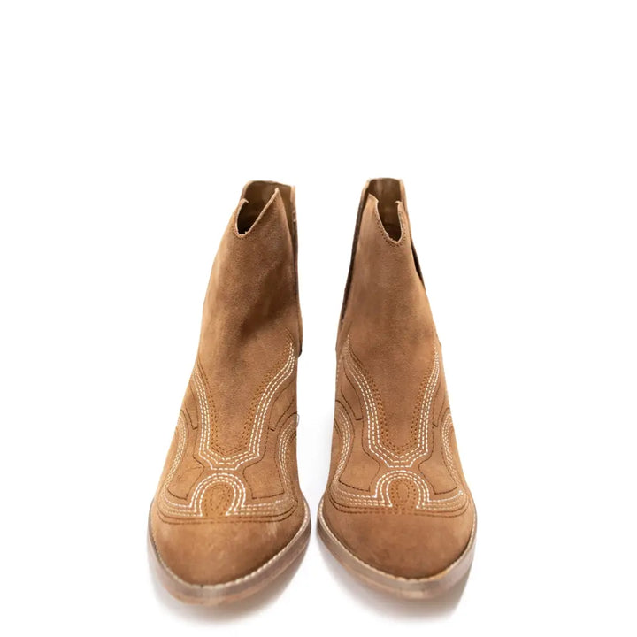 Next Journey Ankle Booties in Tan - Shoes