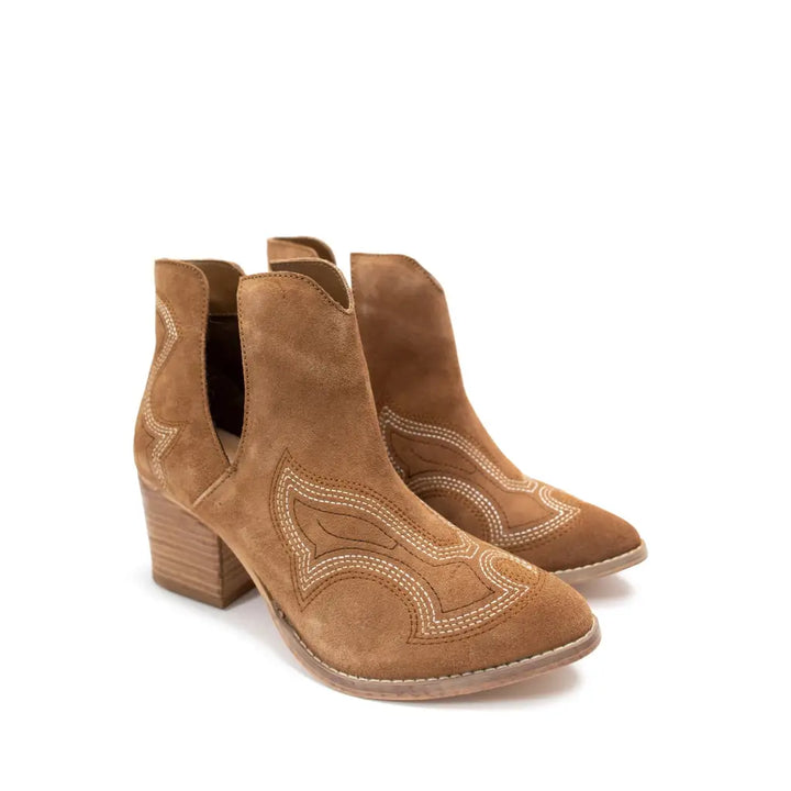 Next Journey Ankle Booties in Tan - Shoes