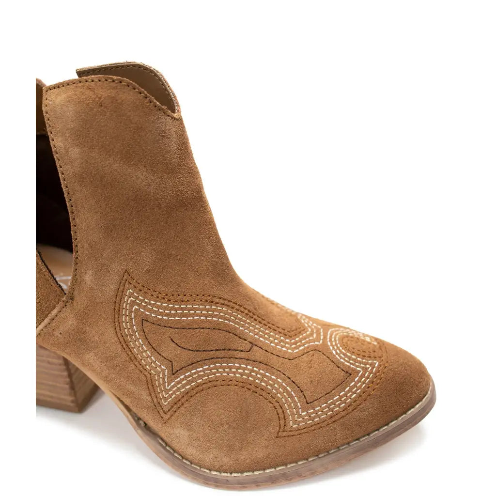 Our Next Journey Ankle Booties in Tan are sure to take you anywhere life hence the name! They showcase a beautiful