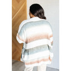 Fall in love with our Ombre Feelings Striped Cardigan! Made from a soft and cozy brushed sweater knit it features deep