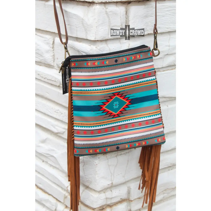 Pondasetta Fringe Purse - purse