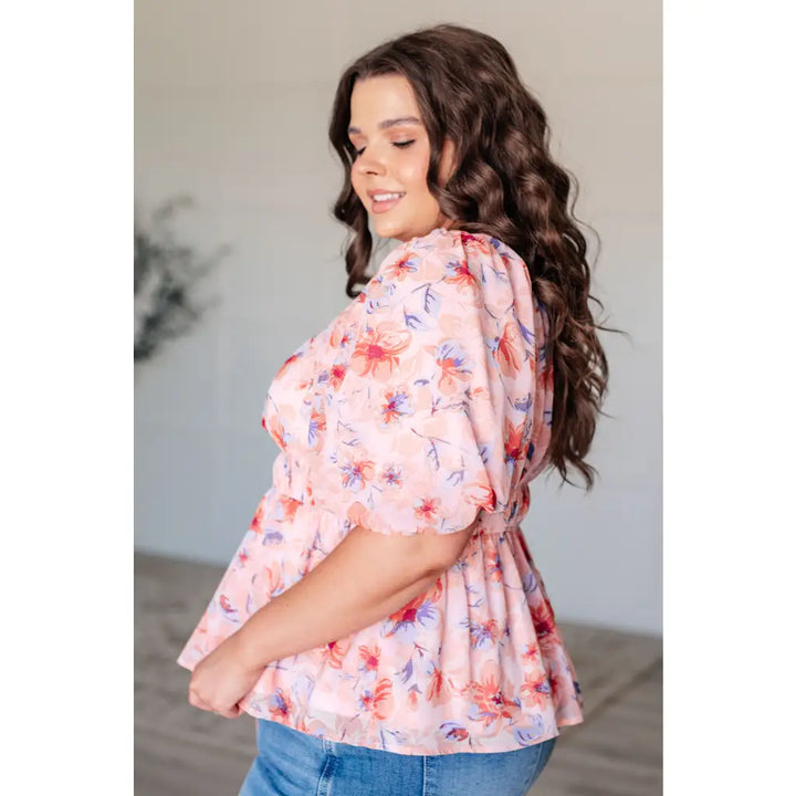 Powerful Force Balloon Sleeve Blouse - Tops