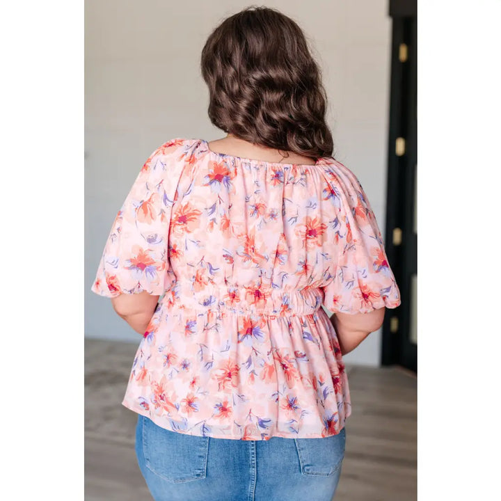 Powerful Force Balloon Sleeve Blouse - Tops