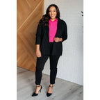 Shop our Pretty in Pink Ruffle Blouse regular and plus sizes. Work-appropriate pink blouse with a polished fit feminine