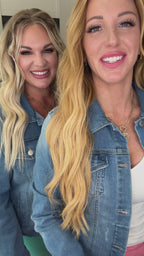 Every Occasion Denim Button Up Jacket