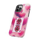 Queen of My Heart Pink Phone Case – Doxie Edition by Sweet Roo Bou™