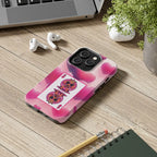 Queen of My Heart Pink Phone Case – Doxie Edition by Sweet Roo Bou™