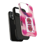 Queen of My Heart Pink Phone Case – Doxie Edition by Sweet Roo Bou™
