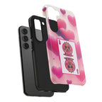 Queen of My Heart Pink Phone Case – Doxie Edition by Sweet Roo Bou™